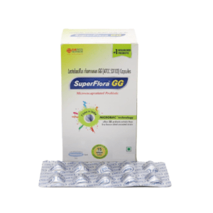 Superflora GG (probiotic supplement) Capsules