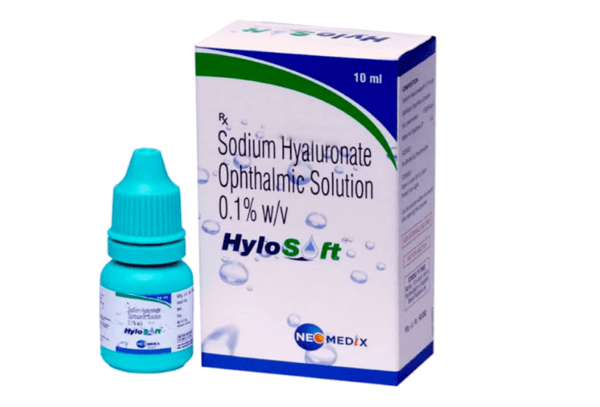 Hylosoft - Bottle of 10 ml Eye Drops