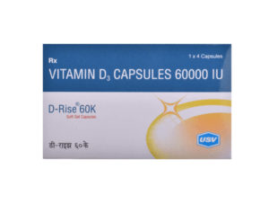 D-Rise 60K - Strip of 4 Capsules - National Pharmacy