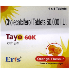 Tayo 60K - Strip of 8 Tablets