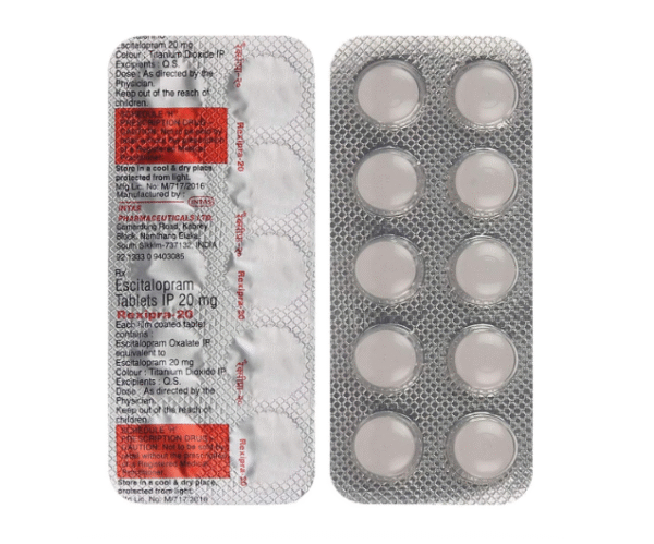 Rexipra-20 - Strip of 10 Tablets