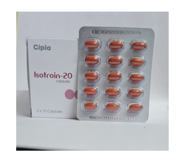 Isotroin-20 Softgel - Strip of 15 Capsules