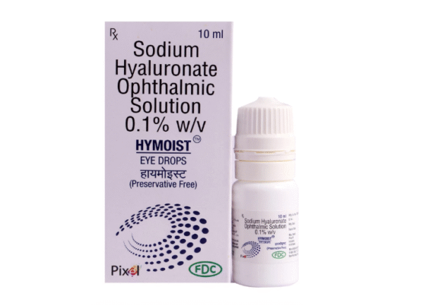 Hymoist 0.1% w/v – Bottle of 10 ml Eye Drops