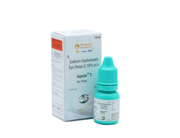 AQUIM T 0.18% w/v – Vial of 10 ml Eye Drops