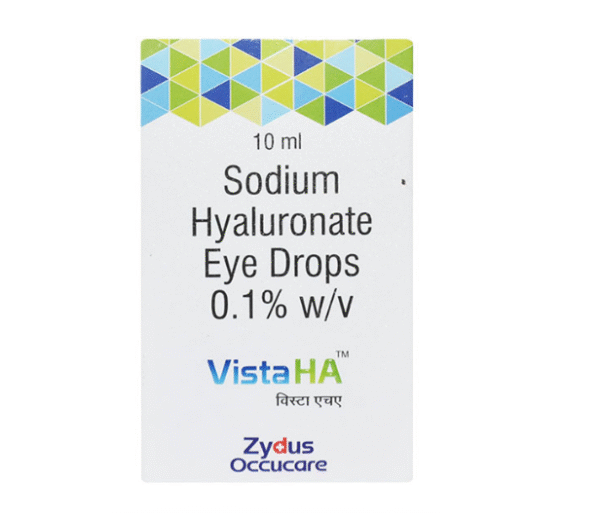 Vista HA 0.1% – Bottle of 10 ml Eye Drops