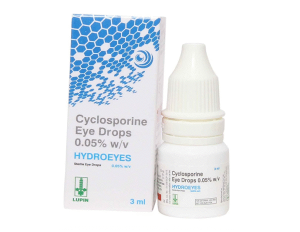 Hydroeyes 0.05% – Bottle of 3 ml Eye Drops