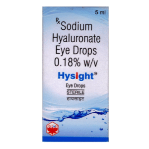 Hysight 0.18% w/v – Bottle of 5 ml Eye Drops