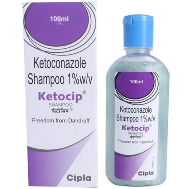 Ketocip 1% - Bottle of 100ml Shampoo