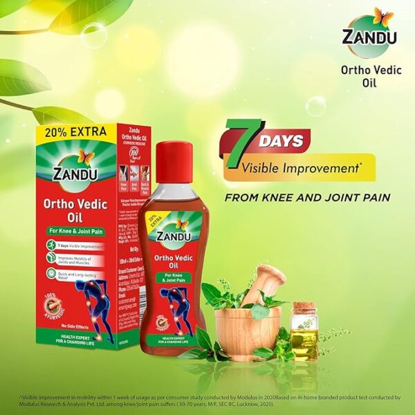 Zandu Ortho Vedic Oil – 120 ml