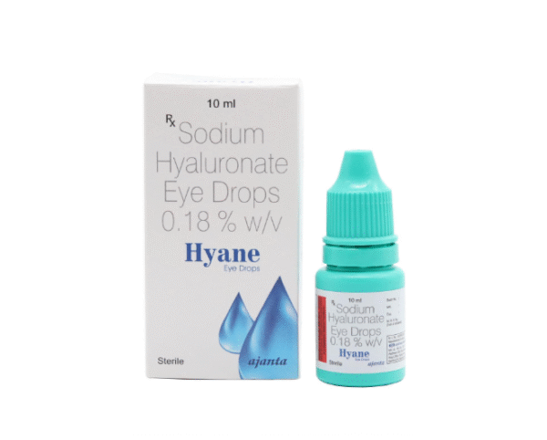 Hyane 0.18% W/V Eye Drops 10ML