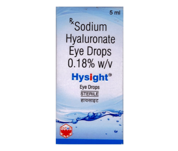 Hysight 0.18% w/v Eye Drops – 5 ml