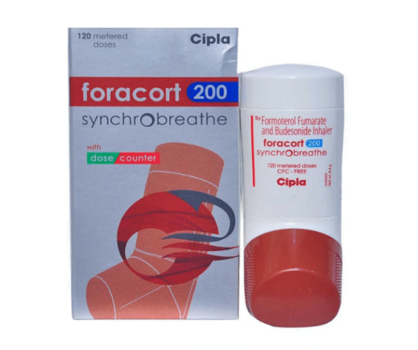 Foracort 200 mcg Synchrobreathe Inhaler (120 puff)