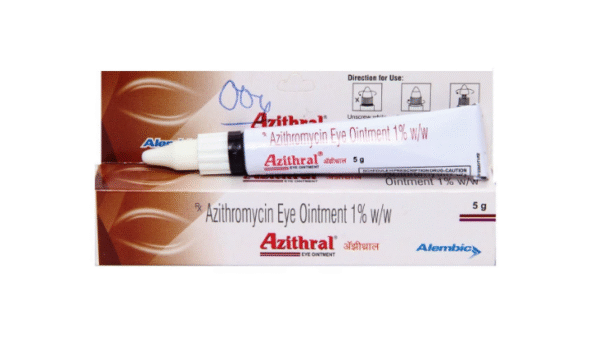 Azithral Eye Ointment – Tube of 5 g
