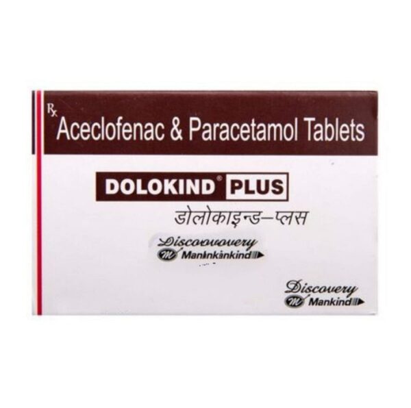 Dolokind Plus – Strip of 15 Tablets