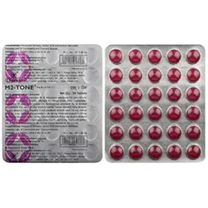 M2 Tone Tablets Strip of 30 Tablets