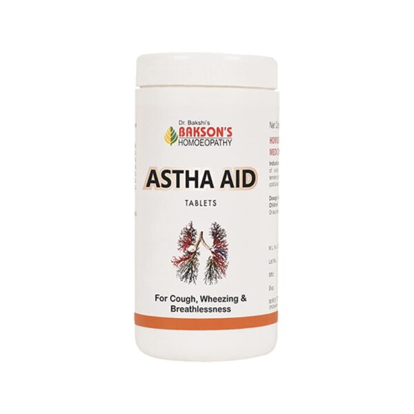 BAKSON'S HOMOEOPATHY Astha Aid Tablets