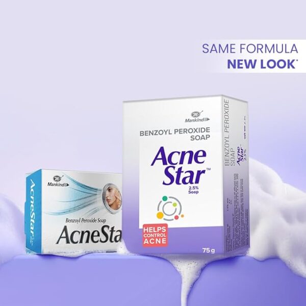 ACNESTAR 2.5% Soap – 75 g