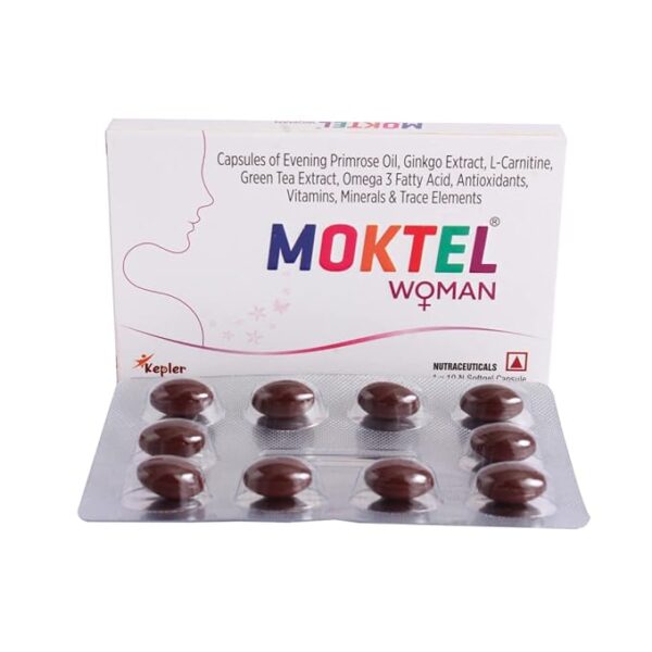 Moktel Woman Softgel Capsules Strip of 10