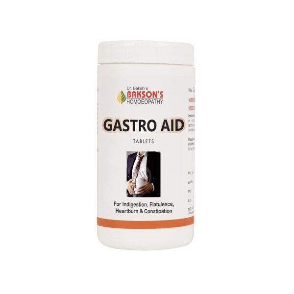 Bakson's Homoeopathy Gastro Aid Tablets