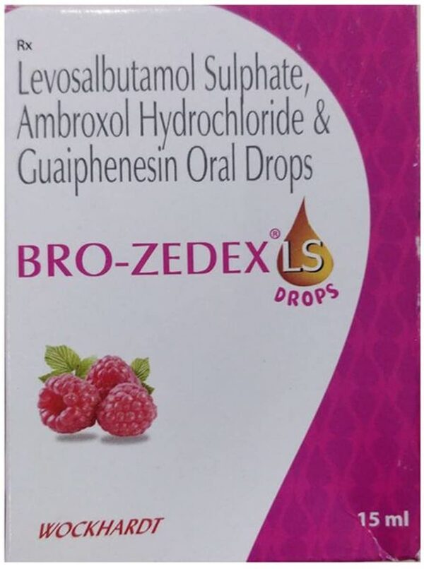 Bro-Zedex LS Paediatric Drops – Bottle of 15 ml