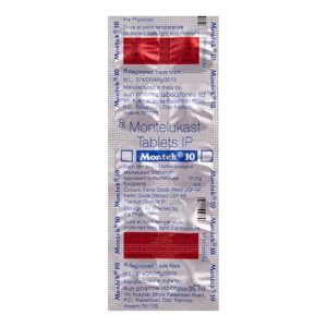 Montek 10 Tablets – Strip of 10 Tablets