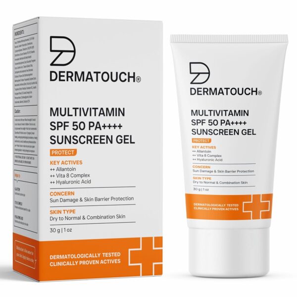 DERMATOUCH Multivitamin SPF 50 PA++++ Sunscreen Gel