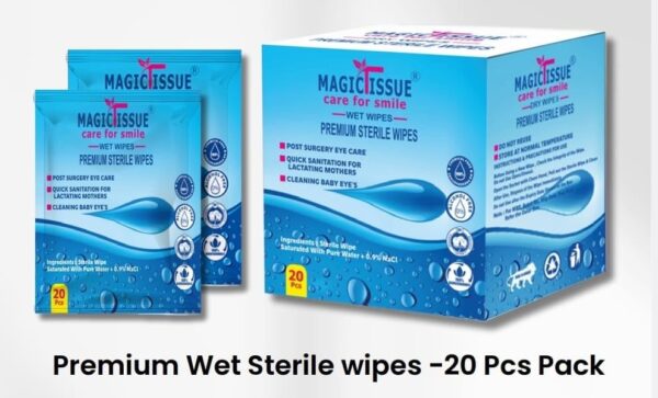 HERBOLOIDS Sterile Eye Wipes