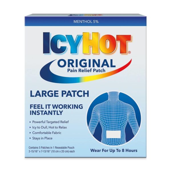 Icy Hot Extra Strength Original Medicated Pain Relief Patch