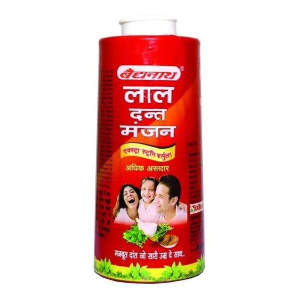 BAIDYANATH ASLI AYURVED LAL DANT MANJAN POWDER – 200g