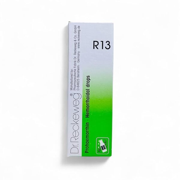 DR. RECKEWEG R13 HEMORRHOIDAL DROPS 22 ML