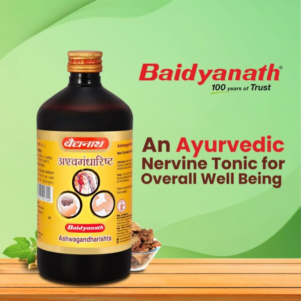 BAIDYANATH AYURVED ASHWAGANDHARISHTA 450 ml